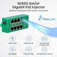 20. Extralink Gigabit PoE Injector 4 Portowy Aktywny, 4 porty Gigabit 802.3at/af, Mode A