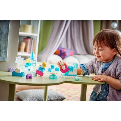 10. LEGO Duplo 10462 - Kraina Lodu: Kreatywne pudełko z Elzą i Olafem