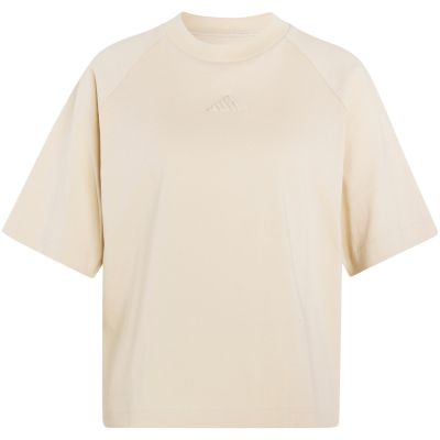 2. Koszulka damska adidas Kit Small Logo kremowa KT0302