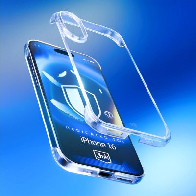 9. Etui 3mk Just20g Clear Case na Apple iPhone 16 - przezroczyste