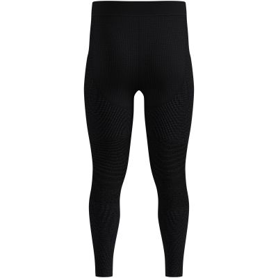 2. Legginsy termoaktywne męskie Odlo SEAMLESS PERFORMANCE WOOL BL BOTTOM long czarne