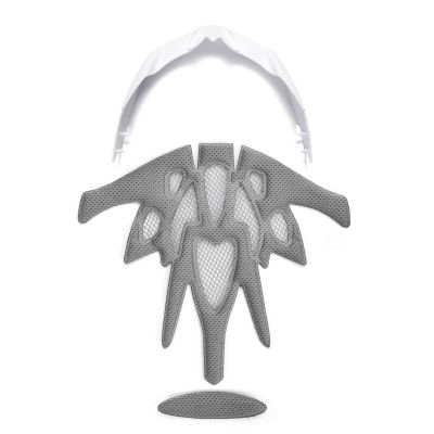 6. Kask rowerowy Meteor Ovlo S 17365 52-56 cm biały/miętowy