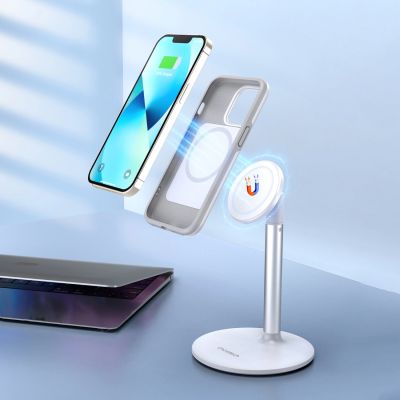 9. Choetech MFM Anti-drop case etui Made For MagSafe do iPhone 13 Pro biały (PC0113-MFM-WH)