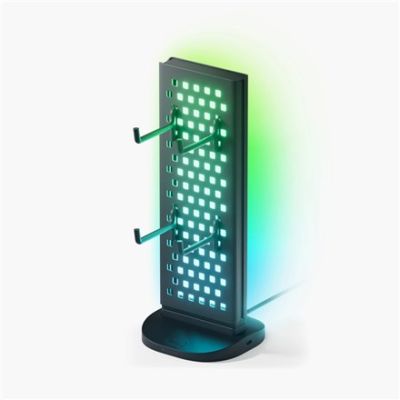 Nanoleaf Pegboard Desk Dock - podświetlana stacja dokująca do urządzeń peryferyjnych