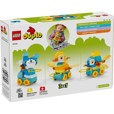 2. LEGO DUPLO 10448 3w1 Zwierzątka na kółkach