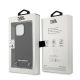 8. Etui Karl Lagerfeld Leather Textured and Chain na iPhone 13 Pro Max 6,7" - czarne