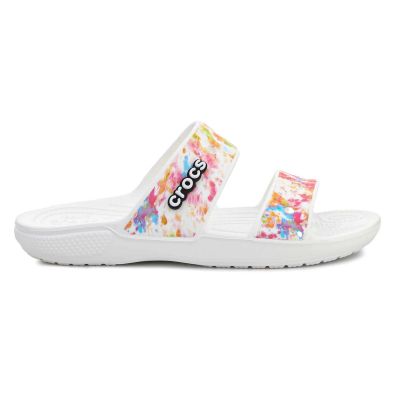 6. Klapki Crocs Classic Tie Dye Graphic Sandal W 207283-928