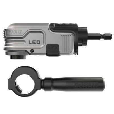 6. DEWALT przystawka kątowa HEX z oświetleniem LED