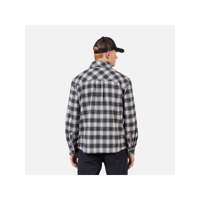 3. Koszula męska ROSSIGNOL RANCH PLAID SHIRT czarna