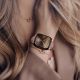 9. Skórzany pasek AMAZINGTHING Class Band do Apple Watch 45 / 46 / 49 mm - różowy