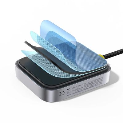 6. Adapter CarPlay Baseus SafeJourney Series bezprzewodowy - szary