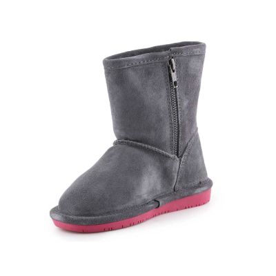9. Buty zimowe BearPaw Emma Toddler Zipper Jr 608TZ-903 Charcoal Pomberry