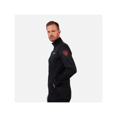 3. Bluza męska męska ROSSIGNOL Hero Mid Layer Stretch Jkt czarna