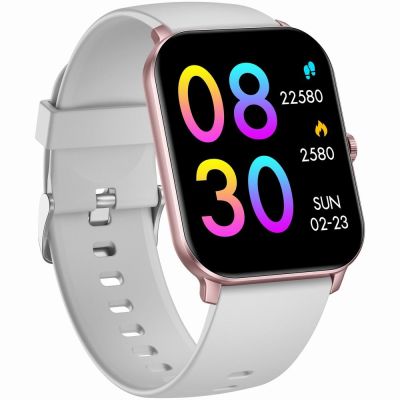 5. Smartwatch Gravity Różowe Złoto Szary GT36-2