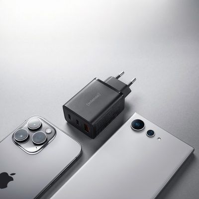 5. Intenso 7806510 adapter zasilający/ inwentor Wewnętrzna 65 W Czarny