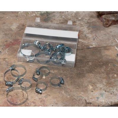 8. OPASKA ŚLIMAKOWA OBEJMA ZACISKOWA 20SZT BLACK + DECKER