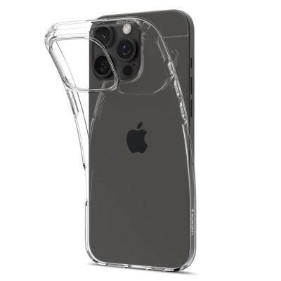 4. Etui Spigen Liquid Crystal na iPhone 16 Pro - przezroczyste