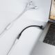 7. Adapter Acefast J13 USB-A do mini jack 3.5 mm - czarny