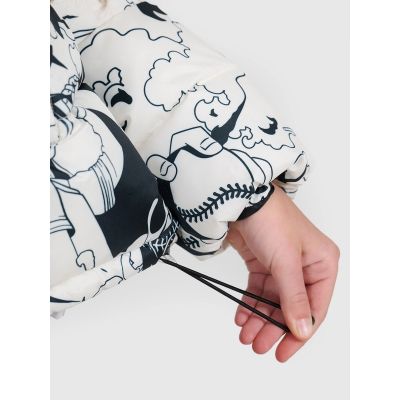 7. Kurtka puchowa z wypełnieniem syntetycznym dziewczęca 4F 4FJRAW25TDJAF0748-11A