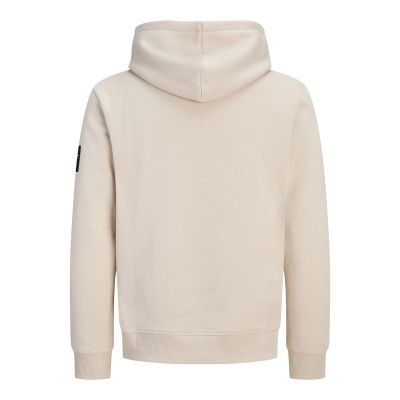 4. Jack&Jones męska bluza z kapturem JJCLEVELAND SWEAT HOOD SN 12298441 MOONBEAM