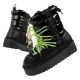 Buty damskie zimowe D.Franklin [DFSH371007-BLAC]