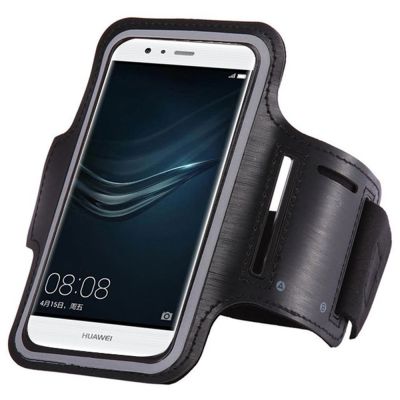 2. Armband do biegania opaska na ramię na telefon smartfon 6 cali czarny