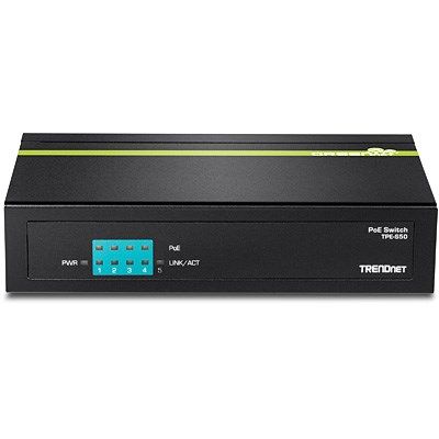2. TRENDnet Switch 6 Port 10/100 L2 PoE 31W Metall