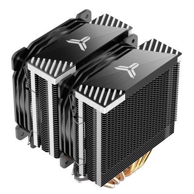 8. Chłodzenie procesora Jonsbo CR-2000GT z chłodnicą i wentylatorem 12 cm, kolor czarny, 1 szt.