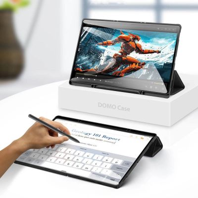 15. DUX DUCIS Domo składany pokrowiec etui na tablet z funkcją Smart Sleep podstawka Samsung Galaxy Tab S8/S9 Ultra czarny