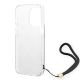 6. Etui Guess 4G Print Strap na iPhone 14 Pro - czarne