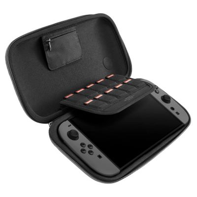 10. Etui Spigen Klasden Pouch na Nintendo Switch 2 - szare
