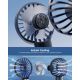 4. Mini wentylator Spigen A905 Mini Portable Handheld Fan - czarny