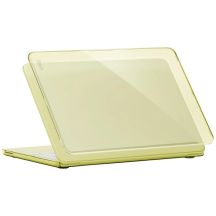 Etui UNIQ Vero na MacBook Neo - półprzezroczysto-żółte