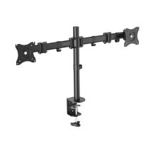 Stojak biurkowy do 2 monitorów DIGITUS DA-90349 (biurkowy; 17" - 27"; max. 16 kg)