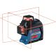 5. Bosch GLL 3-80 Professional Niwelator liniowy 30 m 630 - 650 nm (< 10 mW)