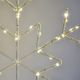 3. PŁATEK ŚNIEGU DEKORACYJNY WISZĄCY 120LED CIEPŁY BIAŁY