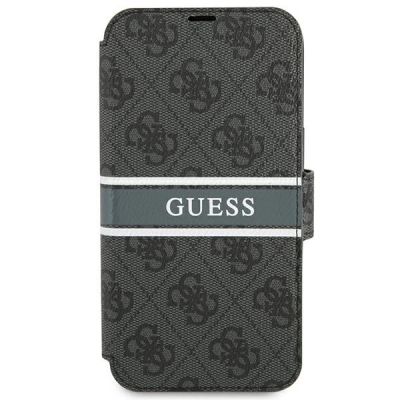 2. Etui Guess 4G Stripe na iPhone 13 Pro / iPhone 13 - szare