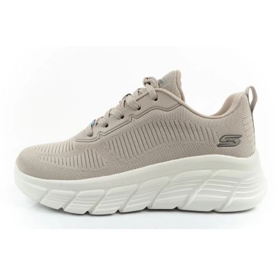 2. Skechers buty sportowe sneakersy damskie Bobs B Flex modne beżowe