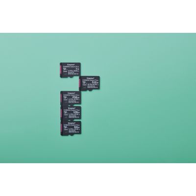 8. KINGSTON microSDXC 64GB Canvas Select Plus 3 + ADP