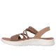 3. Skechers damskie sandały GO WALK FLEX SANDAL EMMA 141473 TAN