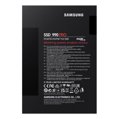 3. Dysk SSD Samsung 990 PRO PCle 4.0 NVMe M.2 1TB