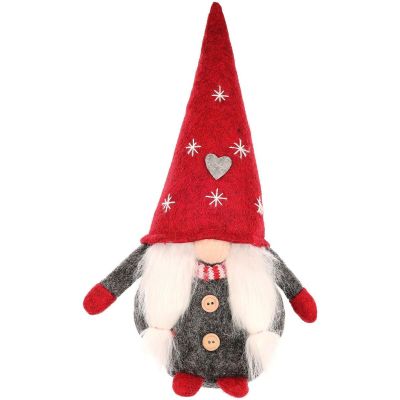14. SKRZAT KRASNAL GNOM ŚWIĄTECZNY 14x12x30CM