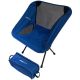 14. FOTEL TURYSTYCZNO PLAŻOWY 58x52x64CM NIEBIESKI