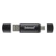 3. Intenso 3544492 pamięć USB 256 GB USB Type-A / USB Type-C 3.2 Gen 1 (3.1 Gen 1) Czarny