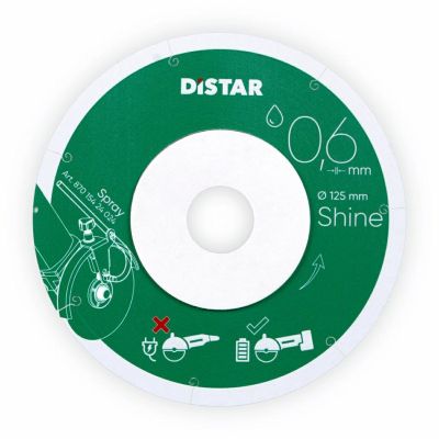 DISTAR TARCZA DIAMENTOWA SHINE 125 x 0,6 x 22,23mm