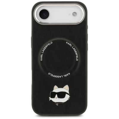 3. Etui Karl Lagerfeld Choupette Pin MagSafe do iPhone Air czarne