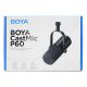 13. Mikrofon studyjny BOYA CastMic P60 przewodowy USB XLR - czarny
