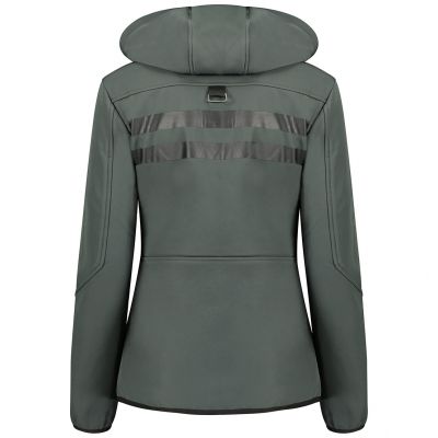 4. Kurtka Softshell Geographical Norway Reine Ass A EO DB 007 W WU8184F/GNO-Dark Grey / Orange