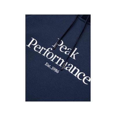3. Bluza męska Peak Performance M Original Hood kolor granatowy