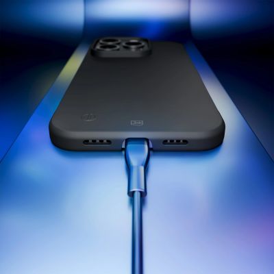 3. Etui 3mk Just20g Matt Case na iPhone 16 Pro - czarne matowe